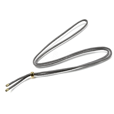 2.5MM Adjustable Braided Nylon Cords Necklace Making FB-CBAA152-02G-40-1