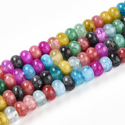 Natural Quartz Crystal Beads Strands G-T139-53B-1