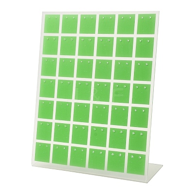 42-Slot Acrylic Earring Organizer Display Stands EDIS-F006-02-1