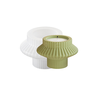 DIY Silicone Candle Holder Molds DIY-K073-33C-1