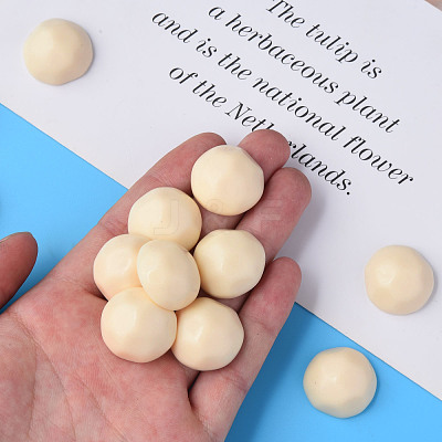 Opaque Acrylic Cabochons MACR-S373-138-A14-1