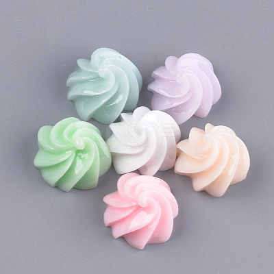 Resin Decoden Cabochons CRES-T010-40-1