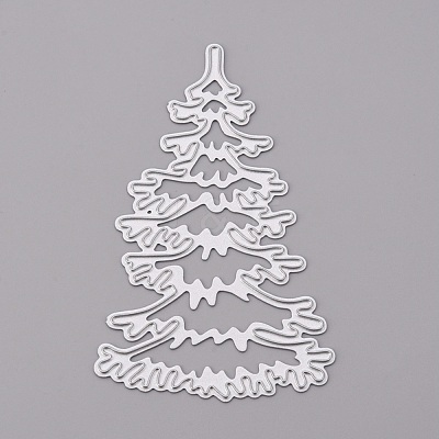 Christmas Tree Frame Carbon Steel Cutting Dies Stencils DIY-F050-07-1
