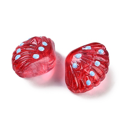 Handmade Lampwork Beads Strands LAMP-I027-11I-1