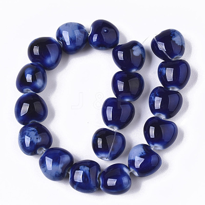 Handmade Porcelain Beads PORC-S498-15B-07-1
