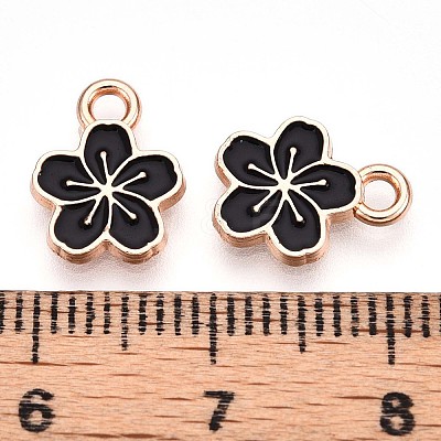 Alloy Enamel Charms ENAM-T022-07A-1