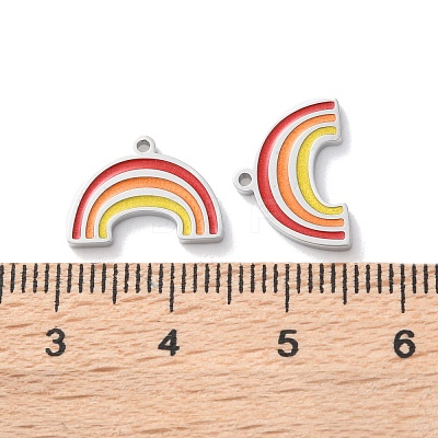 304 Stainless Steel Charms STAS-M102-01I-P-1