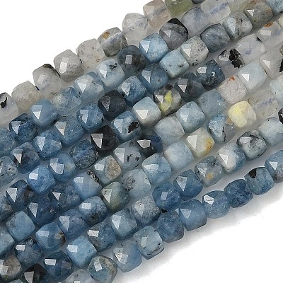Natural Aquamarine Beads Strands G-B088-E10-04-1