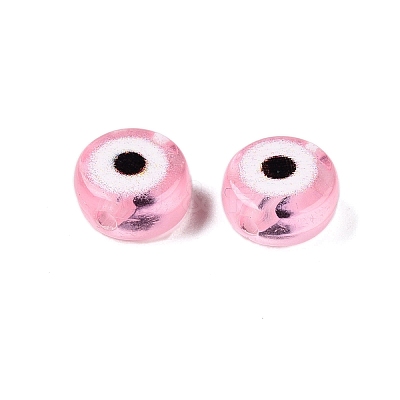 Transparent Acrylic Beads TACR-G045-01G-1