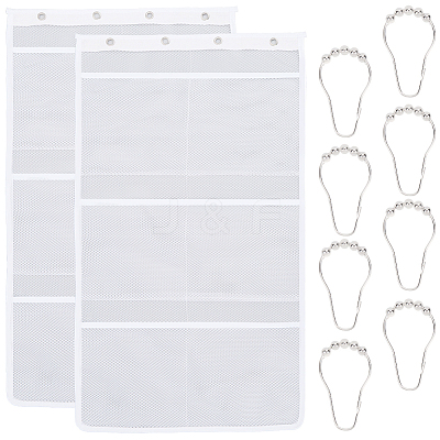 Polyester Bathroom Hanging Bag AJEW-WH20001-75-1