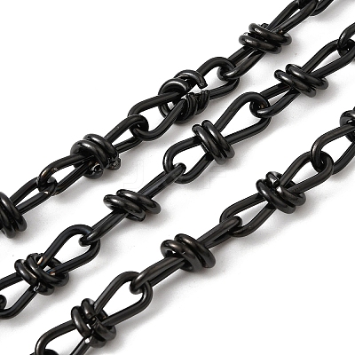 304 Stainless Steel Infinity Link Chains CHS-S012-07B-02-1