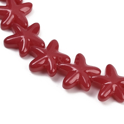 Baking Paint Glass Beads LAMP-C021-01I-1