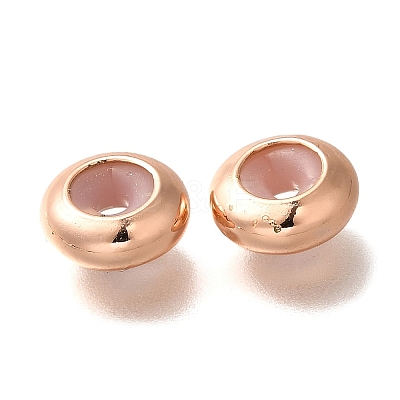 Rack Plating Brass Beads KK-M313-02B-RG-1