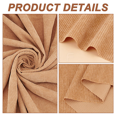 Brocade Polyester Fabric for DIY Crafts SENE-WH0003-47C-1
