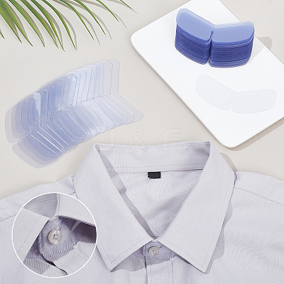 PVC Shirt Collar Shaping Support LS-FIND-WH0159-20B-1