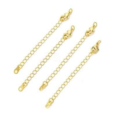 SHEGRACE Brass Curb Chain Extender XGR0149G-164G-1