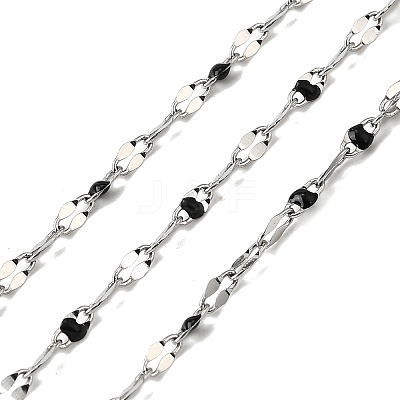 304 Stainless Steel Dapped Chains CHS-H036-01P-08-1