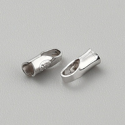 Sterling Silver Cord Ends STER-WH0061-57A-1