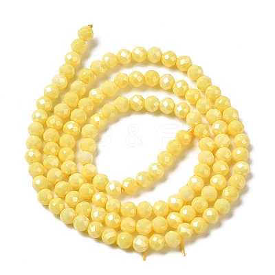 Cubic Zirconia Bead Strands ZIRC-P109-02A-04-1