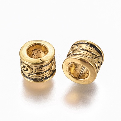 Large Hole Beads X-GLF11539Y-NF-1