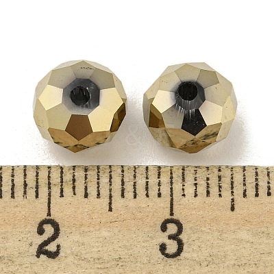 Electroplate Glass Beads EGLA-Z004-01B-14-1