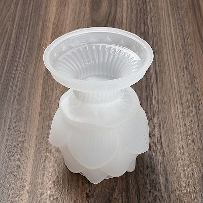 DIY Lotus Candlesticks Silicone Molds LS-DIY-G113-11B-1