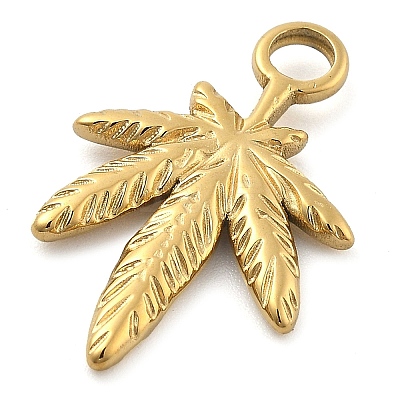 Ion Plating(IP) 304 Stainless Steel Pendants STAS-P379-02A-G-1