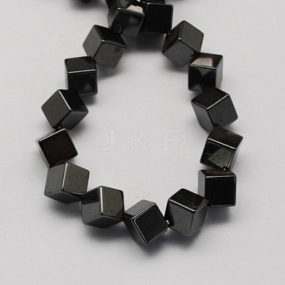 Non-magnetic Synthetic Hematite Beads Strands X-G-Q895-16-1