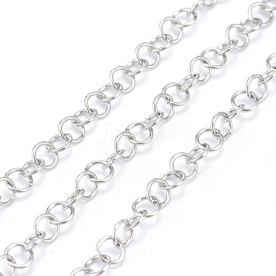 Tarnish Resistant 304 Stainless Steel Rolo Chains CHS-F011-08A-P-1
