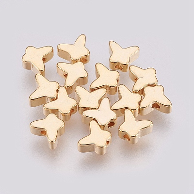 Brass Beads X-KK-R058-085G-1
