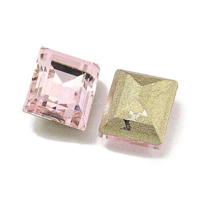 Glass Rhinestone Cabochons RGLA-L029-15C-223-1