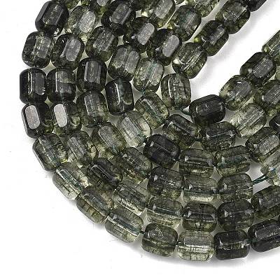 Transparent Glass Beads Strands GL-A001-01A-10-1