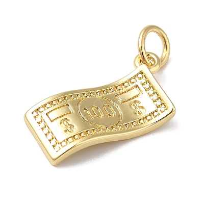 Rack Plating Brass Pendants X-KK-B092-08G-1