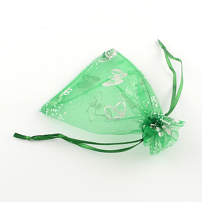 Printed Organza Bags OP-R024-9x12-M-1