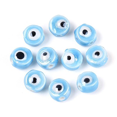 Handmade Porcelain Ceramic Beads PORC-T006-04P-01-1