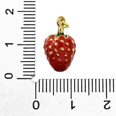 304 Stainless Steel Enamel Charms STAS-M121-11C-G-1