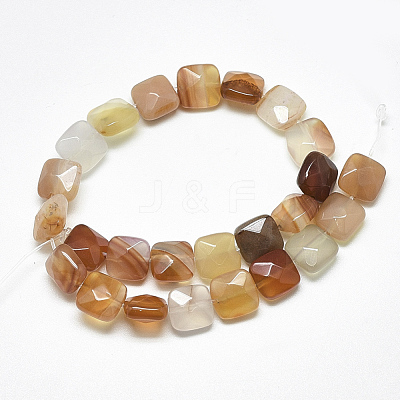 Natural Red Agate Beads Strands G-S357-D01-09-1