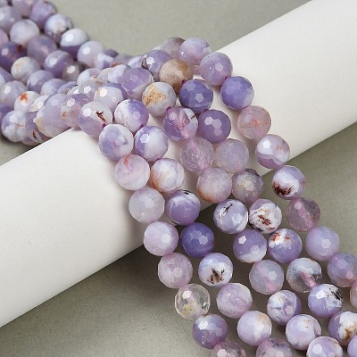 Natural Lavender Amethyst Beads Strands G-Z106-A03-6mm-1