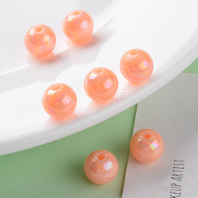 Opaque Acrylic Beads MACR-S370-D10mm-A12-1