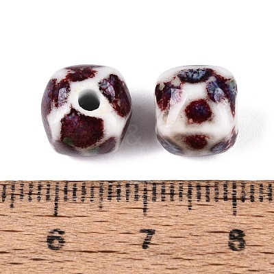 Vintage Handmade Porcelain Beads PORC-N013-18-27-1