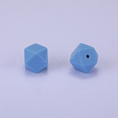 Hexagonal Silicone Beads SI-JX0020A-96-1