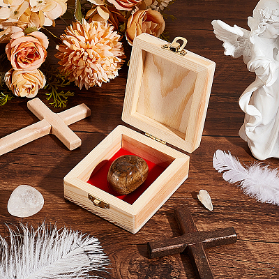 Wood Jewelry Box AJEW-WH0541-33-1