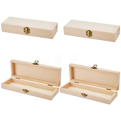 Pine Storage Box WOOD-WH0107-47-1