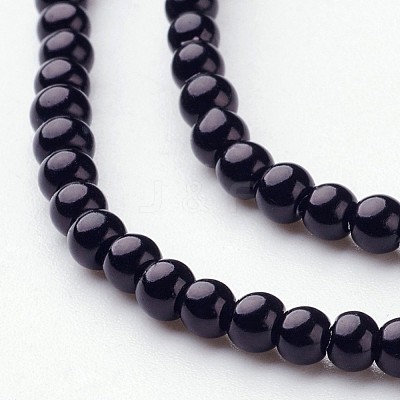 Glass Pearl Beads Strands HY-3D-B20-1