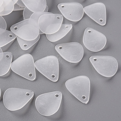 Transparent Frosted Acrylic Pendants MACR-S371-09A-701-1