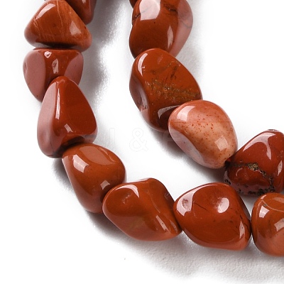 Natural Red Jasper Beads Strands LS-G-P497-01C-54-1