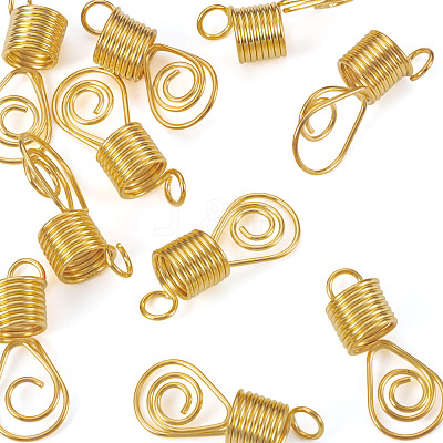 10Pcs Alloy Dreadlocks Beads FIND-TA0008-53B-1