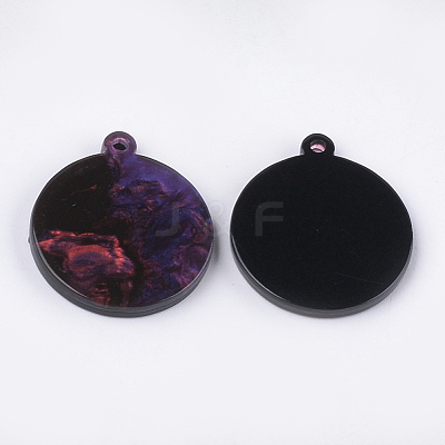 Cellulose Acetate(Resin) Pendants KY-S157-50E-1