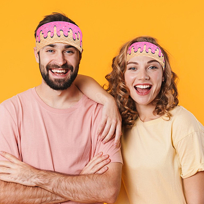 1Pc Polyester Headbands for Women Girls OHAR-CN0001-05B-1