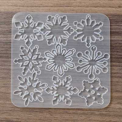 Snowflake DIY Pendant Silicone Molds DIY-G100-01D-1